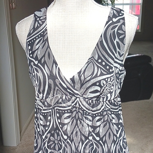 GLAM BLACK/GREY DRESS SIZE SMALL - Picture 2 of 12